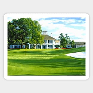 18th Hole at Augusta National Sticker